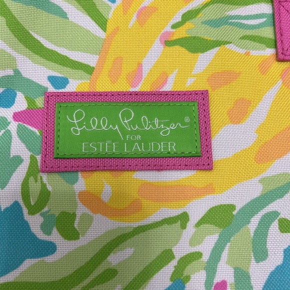 Lilly Pulitzer for Estée Lauder tote bag - Picture 2 of 4